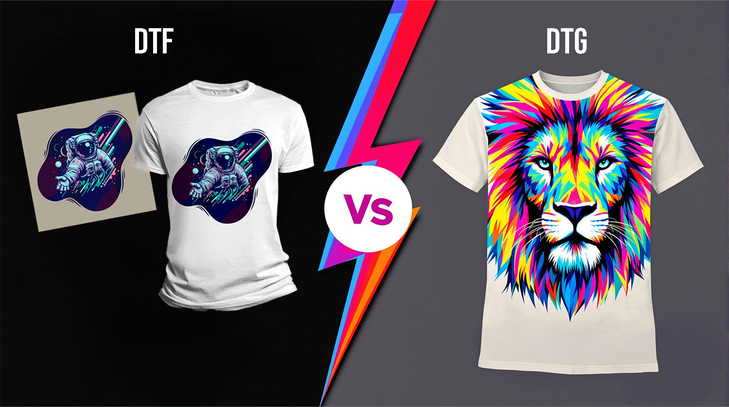 DTG vs. DTF Printing: Which Method Is Better for Your Designs?