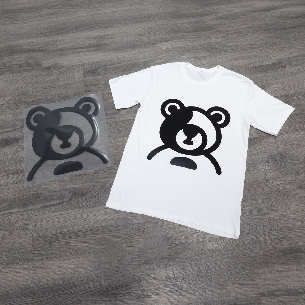 Custom Flock Design Flock Print | Custom Flock Embroidery Printing on Tshirt – We Must
